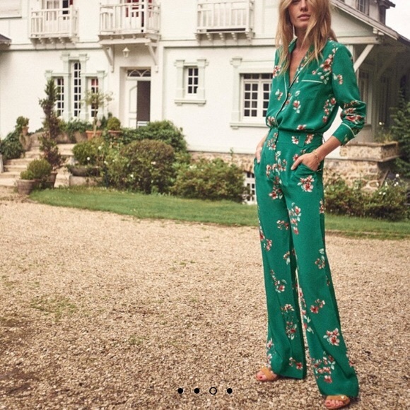 Sezane Pants - ⬇️ $124 Sezane ‘Theo’ Silk Pants- NWTs!
